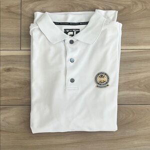 FootJoy White Polo with Logo